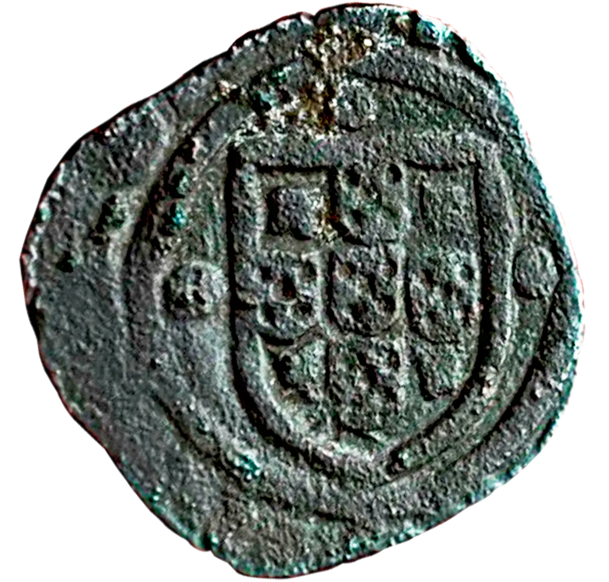 Fotografía del reverso de CEITIL/CEUTÍ MANUEL I DE PORTUGAL