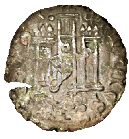 CORNADO DE ENRIQUE III CON MARCA B GÓTICA ATRIBUIDA A JEAN DE BÉTHENCOURT