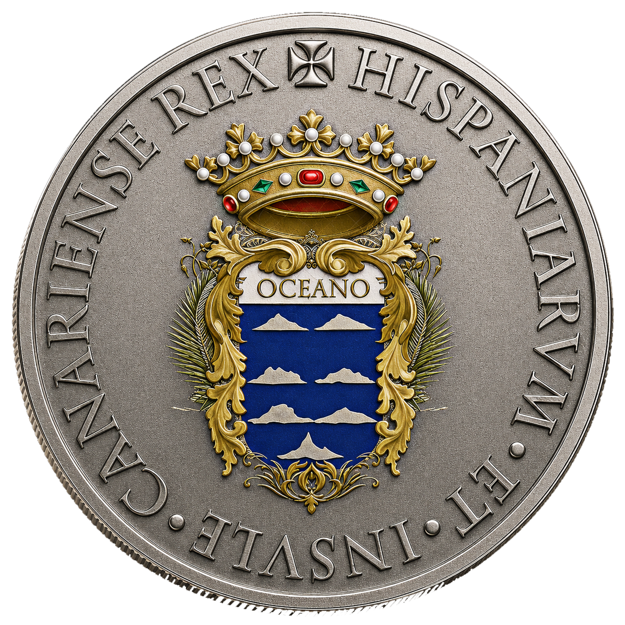 Logotipo Canarias Monedas y Resellos