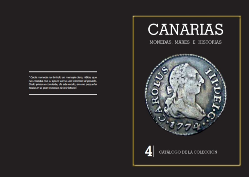 Portadilla capítulo 4 del libro Canarias. Monedas y resellos