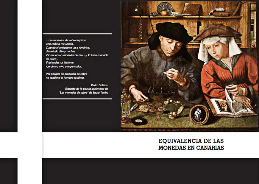 El cambista y su mujer - Equivalencia monedas