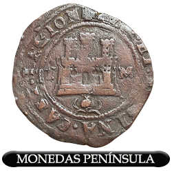 Monedas de cecas peninsulares y americanas